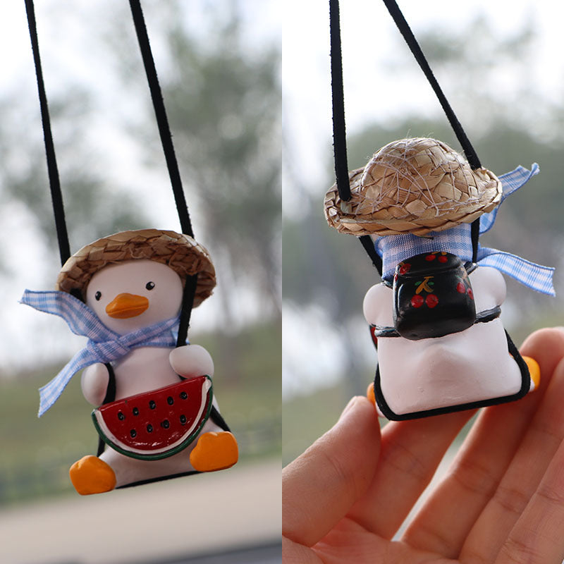 Car Car Pendant Car Interior Swing Duck