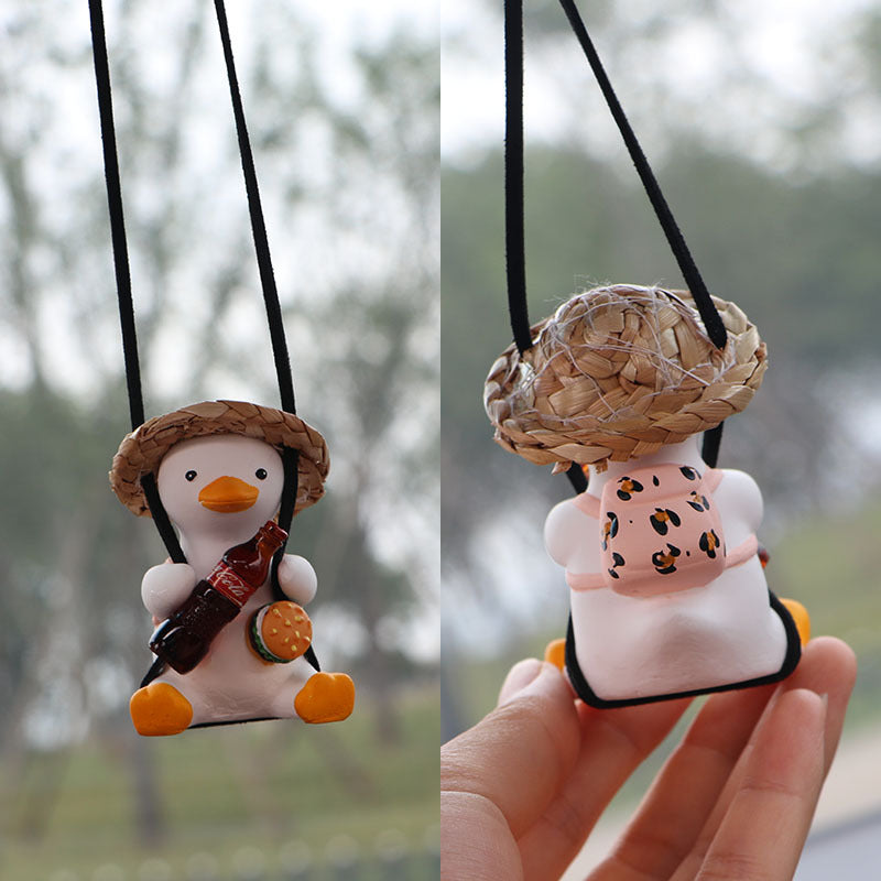 Car Car Pendant Car Interior Swing Duck