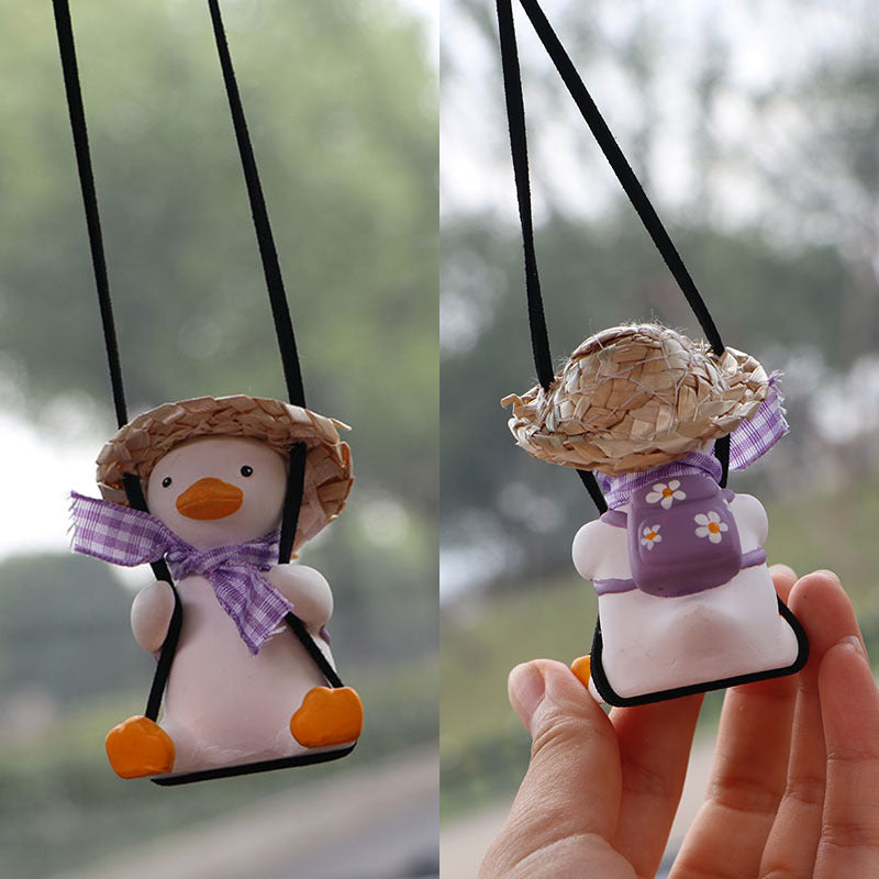 Car Car Pendant Car Interior Swing Duck