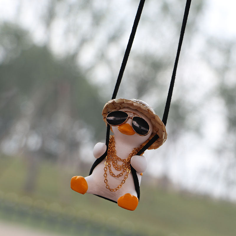 Car Car Pendant Car Interior Swing Duck