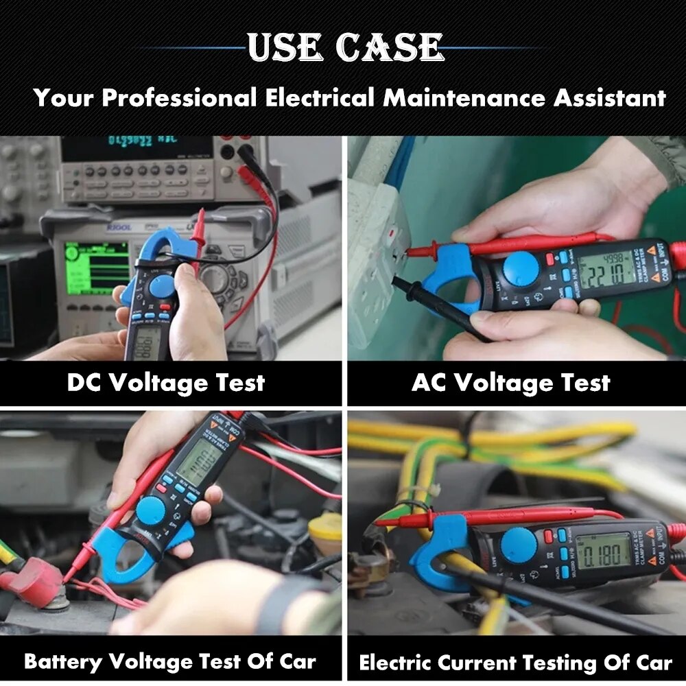 RMS Car Repair Ammeter Clamp Digital Ammeter Clamp Meter